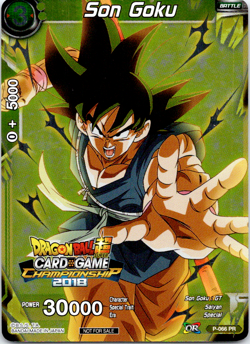 Son Goku P-066 Championship 2018 Foil | Dragon Ball Super Card Game - Image 1