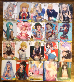 Beautiful 20 Goddess Story Card Lot - Anime Girls Waifu Hoshino Erina Alexia - Image 1