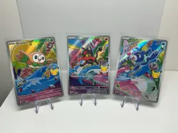 Pokemon First Partner Illustration Collection - Alolan Starter Set - Pokemon TCG - Image 1