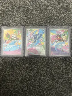 Pokemon First Partner Illustration Collection - Alolan Starter Set - Pokemon TCG - Image 1