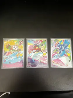 Pokemon First Partner Illustration Collection - Alolan Starter Set - Pokemon TCG - Image 1