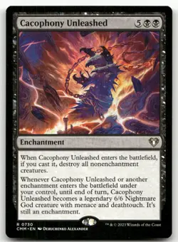 Cacophony Unleashed #730 (NM) Commander Masters CMM Magic MTG - Image 1