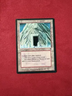 Dwarven Ruins - Fallen Empires MTG Magic The Gathering Classic 90’s Vintage - Image 1