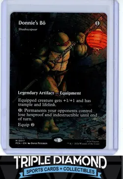 Magic The Gathering Marvel Universe #17 Donnie's Bo Shadowspear Borderless C712 - Image 1