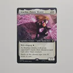 Arachne, Psionic Weaver (Extended Art) 0245 - SPM: Marvel Spider-Man - MTG - Image 1