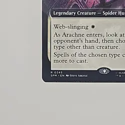 Arachne, Psionic Weaver (Extended Art) 0245 - SPM: Marvel Spider-Man - MTG - Image 4