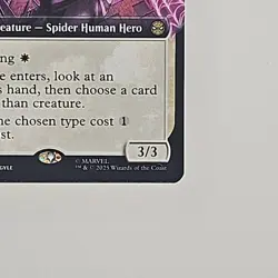 Arachne, Psionic Weaver (Extended Art) 0245 - SPM: Marvel Spider-Man - MTG - Image 5