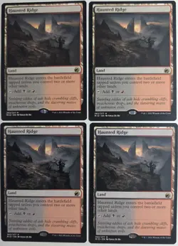 Haunted Ridge x1 Innistrad: Midnight Hunt Regular Magic the Gathering MTG LP/NM - Image 3