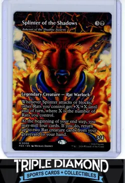 Magic The Gathering Marvel Universe #6 Splinter of the Shadows Borderless C711 - Image 1