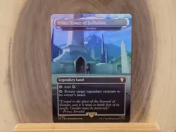 Mtg White Tower of Ecthelion Borderless Foil - Image 1