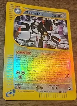 Magneton Reverse Holo Aquapolis 22/147 Pokemon TCG - Image 1