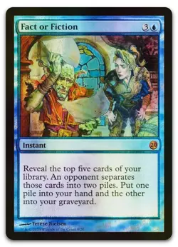 Fact or Fiction #9 (Foil) (LP) From the Vault: Twenty V13 Magic MTG - Image 1