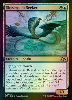 MTG Skyserpent Seeker Foil ** Aetherdrift ** English (NM) - Image 1