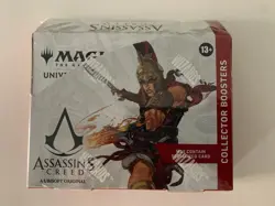 MTG Magic The Gathering Assassin's Creed Factory Sealed Collector Booster Box #1 - Image 1