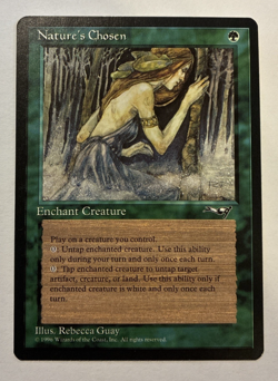 Nature's Chosen Alliances Uncommon Magic the Gathering 1996 - NM - Image 1