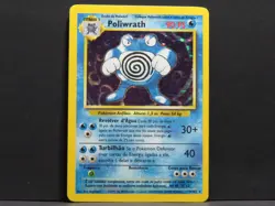Portuguese Poliwrath 13/102 - (Holo) Base Set Pokemon Card (Near Mint) - Image 1