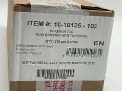 Pokemon TCG SV09 Journey Together Enhanced Booster Box SEALED CASE - Image 3