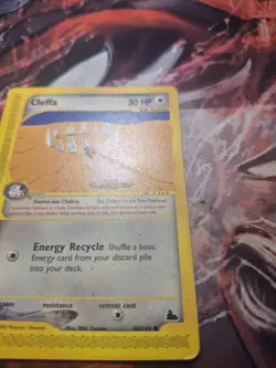 Pokemon Cleffa Skyridge 48/144 Common Regular 2003 30 MP/HP TCG Card - Image 2