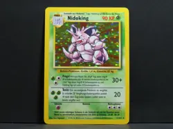 German Nidoking 11/102 - Holo Base Set Pokemon Card (Near Mint) - Image 1
