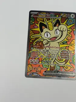 Meowth ex 121/088 ENGLISH Special Illustration Rare - Perfect Order SIR Pokemon - Image 2