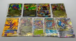 Lot of (9) Pokemon TCG Assorted JUMBO Promo Cards - Image 1