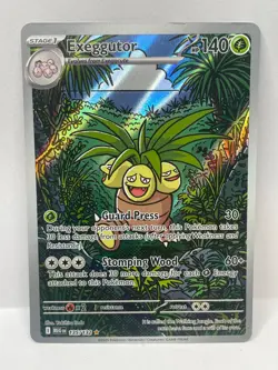 Exeggutor Illustration Rare Pokemon TCG Mega Evolutions 135/132 LP - Image 1