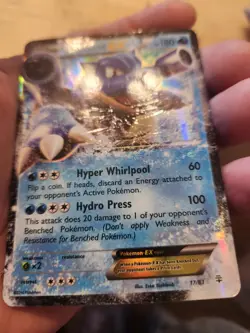 Blastoise-EX 17/83 Ultra Rare Holo Generations Pokemon TCG HP - Image 2