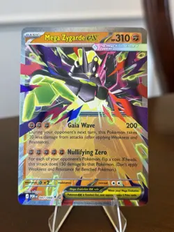 Mega Zygarde ex 047/088 ME03: Perfect Order Double Rare Pokemon TCG Card - Image 1