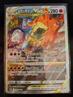 Pokemon TCG Charizard VStar SWSH262 Black Star Promo English - NM - Image 1