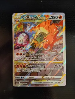 Pokemon TCG Charizard VStar SWSH262 Black Star Promo English - NM - Image 2