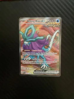 Walking Wake ex 189/162 Temporal Forces UR Holo Pokemon Card NM Condition - Image 1
