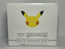 Pokemon TCG: 25th Anniversary Celebrations Elite Trainer Box 2021 Nintendo 820650809439 - Image 1