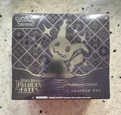 Paldean Fates Pokemon Center Exclusive Elite Trainer Box *Factory Sealed* - Image 1