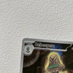 2025 Pokemon Black Bolt White Flare English Beheeyem 121/086 Illustration Rare - Image 2
