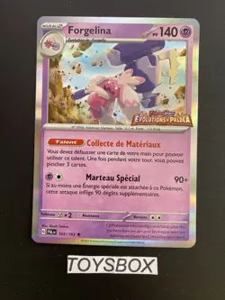 Carte Pokemon Forgelina Stamp 105/193 / Promo Evolution A Paldea EV2 / NEUF FR - Image 2