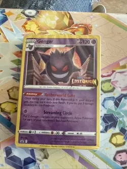 Pokemon TCG Gengar SWSH241 Lost Origin Stamped Prerelease Deck Sealed - Image 4