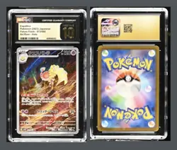 CGC 10 Pristine Espathra 073/066 AR Art Rare Future Flash sv4M Pokemon Card - Image 1