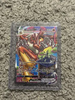 Pokemon TCG Chilling Reign Blaziken VMAX Alternate Art Card 201/198 - Image 1