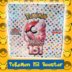 Pokemon Card Game: 151 Booster Box – Japanese Edition (SEALED) 🇯🇵 - Image 1