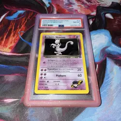 2000 Pokemon Gym Challenge-Rocket's Mewtwo Holo-14/132-PSA 8 NM/Mint - Image 2