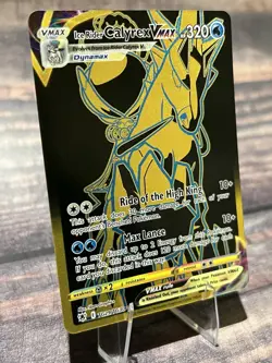 Ice Rider Calyrex VMAX TG29/TG30 Astral Radiance Full Art Holo Pokemon Card TCG - Image 2