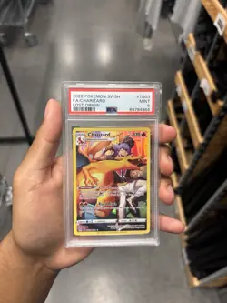2022 POKEMON SWSH FA/CHARIZARD LOST ORIGIN #TG03 PSA 9 - Image 1