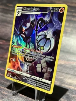 Pokemon TCG Chandelure TG04/TG30 Swsh11: Lost Origin Trainer Gallery Holo - Image 3