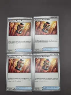 [4x Playset] Premium Power Pro 124/132 ME01: Mega Evolution (MEG) Pokemon TCG - Image 1