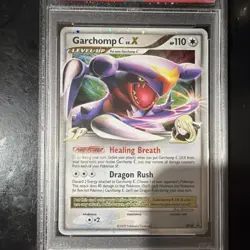 Pokemon Garchomp C Lv.X DP46 Diamond & Pearl Black Star Promo Holo PSA 8 - Image 4