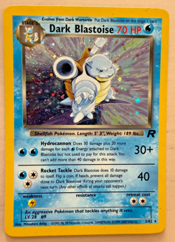 Pokemon - Dark Blastoise 3/82 Team Rocket Holo - Lightly Played - Super clean! - Image 1