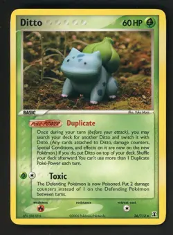 Ditto Bulbasaur Delta Species 36/113 Unlimited Regular 2005 Pokemon Card - Image 1