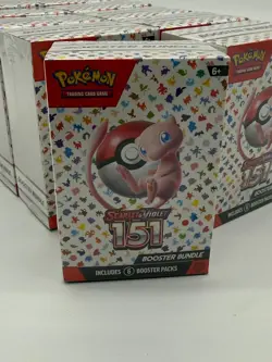 Lot of (10) Pokemon TCG Scarlet & Violet 151 MEW EN Booster Bundle Boxes SEALED - Image 2