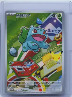 2026 Pokemon S-CHN 30th Anniversary First Partner Bulbasaur 001/30th-p Promo NM - Image 1