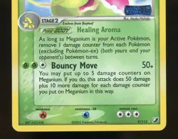 Pokemon Unseen Forces MEGANIUM 9/115 Holo Rare Stamped - Image 3
